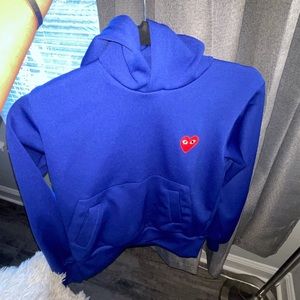 comme de garcons blue Sweatshirt